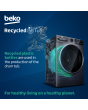 Beko BMN3WT3841W 8kg 1400 Spin RecycledTub Washing Machine - White
