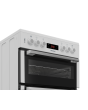 Blomberg HKN65W 60cm Electric Double Oven with Ceramic Hob - White