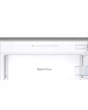 Bosch KIN85NFF0G 54.1cm 50/50 Built-In No Frost Fridge Freezer