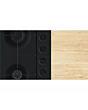 Bosch PBP6B6K60 60cm Black Gas Hob with 4 Burners