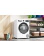 Bosch, Series 6 WQG24502GB 9kg Heat Pump Tumble Dryer - White