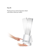 Dyson Cool CF1 Cooling Fan White Silver