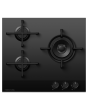 Fisher & Paykel 60cm Gas Hob - Black Glass