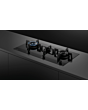 Fisher & Paykel CG903DLPGB4 90cm Gas Hob - Black Glass