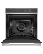 Fisher & Paykel Built-In Electric Single Oven, Black/Steel