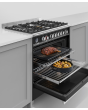 Fisher & Paykel 90cm Dual Fuel Cooker in Black Finish