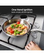 Hisense GM642XHS 60cm Gas Hob - Stainless Steel