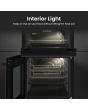 Hisense HDCEC5C10B Double Oven Electric Cooker 50cm Black