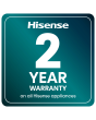 Hisense RL170D4BCE Silver Under Counter Fridge 133L