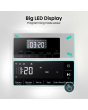 Hisense WF3S1043BB3 10.5kg 1400 Spin Steam Wash Black