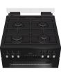 Hotpoint HDD6GDC2B1 60Cm Dual Fuel Double Cooker With Glass Lid 