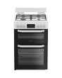 Hotpoint HDD6GDC2W Dual Fuel Double Cooker 60Cm 
