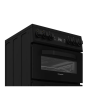 Hotpoint HDE5VDCB 50cm Double Electric Ceramic Cooker