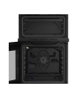 Hotpoint HDE5VDCB 50cm Double Electric Ceramic Cooker