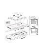 Hotpoint TQ1460S 59cm Black Induction Hob