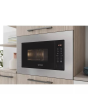 Indesit Push&Go MWI120GX Built In Microwave with Grill - Stainless Steel