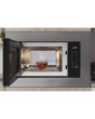 Indesit Push&Go MWI120GX Built In Microwave with Grill - Stainless Steel