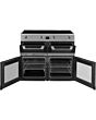 Leisure CS100D510X 100cm Induction Range Cooker with Three Ovens - Stainless Steel