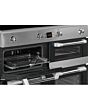Leisure CS100D510X 100cm Induction Range Cooker with Three Ovens - Stainless Steel