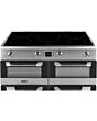 Leisure CS100D510X 100cm Induction Range Cooker with Three Ovens - Stainless Steel