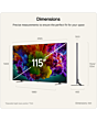 LG 115QNED93B6 115inch 4K QNED evo AI Smart TV