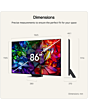 LG 86MRGB96B6B.AEK 86inch 4K Micro RGB evo AI TV