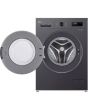 LG F4X1009NMK 9kg 1400 Spin Washing Machine - Slate Grey
