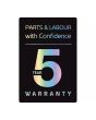 LG F4X1009NMK 9kg 1400 Spin Washing Machine - Slate Grey