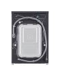 LG F4X1009NMK 9kg 1400 Spin Washing Machine - Slate Grey