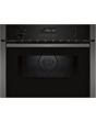 Neff 44L Built-In Microwave Oven in Graphite Grey with Hotair Technology