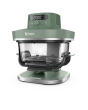 Ninja AS090UKGN CRISPi PRO 5-in-1 Glass Air Fryer Green