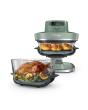 Ninja AS090UKGN CRISPi PRO 5-in-1 Glass Air Fryer Green