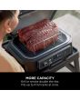 Ninja XSKOGXLRBRKEU Woodfire XL Electric BBQ Rib Rack - Silver