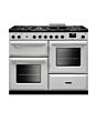 Rangemaster AURO110DF 110cm White Dual Fuel Cooker