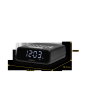 Roberts Radio ORTUSFMBK Clock Radio- Black