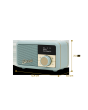 Roberts Radio REV-PETITE2DE DAB+/DAB/FM RDS Radio - Duck Egg