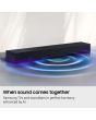 Samsung HW-B400F/XU 2.0ch Soundbar with 4 speakers - Titan Black