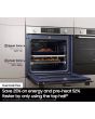 Samsung NV7B45305AK/U4 59.5cm Built In Electric Single Oven - Black Glass