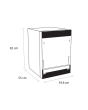 Sensis DWBI0213FSDWA Integrated Dishwasher 13 Settings