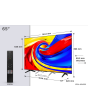 TCL 65P7L-UK 65 inch 4K HDR QLED Google TV