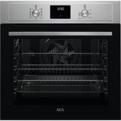 AEG BEX33501EM 59.4cm Built-In Electric Oven Steel