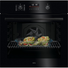AEG OU5PB40XK Built-In Electric Single Oven Black
