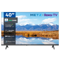 Enjoy Streaming on the Metz 40" 2K DLED Roku Smart TV - Sleek, Fast & Feature Packed