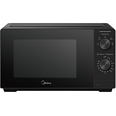 Midea MMOP01MZ-BK 20L Solo Microwave Black Model