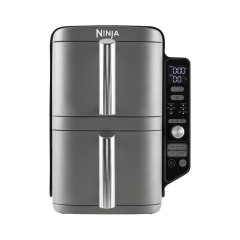 Ninja SL400UK Double Stack XL 2-Drawer 9.5L Air Fryer - Grey