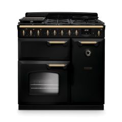 Rangemaster CLDL90DFPCBL/AB1 Classic Deluxe 90 Dual Fuel