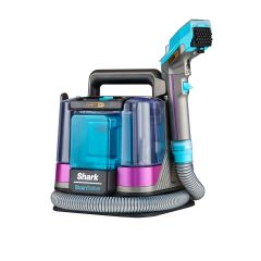 Shark PX250UKT StainStriker HairPro Pet Stain & Spot Cleaner - Dark Silver & Force Fuchsia