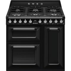 Smeg TR93BL Victoria Range Cooker W-90Cm