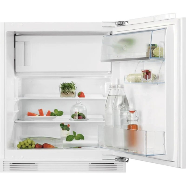 AEG NSF6I82EF 59.6cm Integrated Undercounter Larder Fridge - White