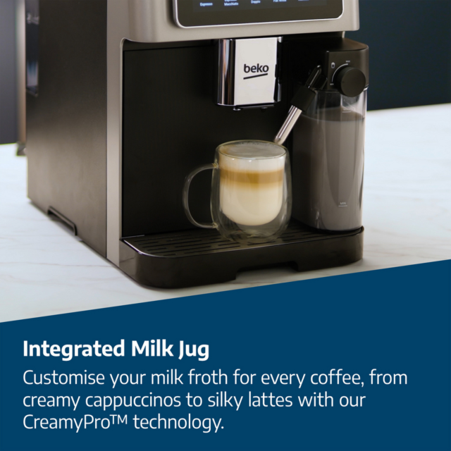 Beko CED7524X Espresso Machine with Grinder Silver